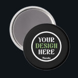 anpassad, unik, snygg & minimalistisk magnet<br><div class="desc">Denna design är tillgänglig för alla. Anpassa gärna logotypen, bilderna, texten och färgerna enligt dina önskemål. Tack så mycket.</div>