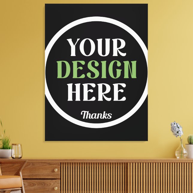 anpassad, unik, snygg och minimalistisk hershey®'s canvastryck (Insitu (Vardagsrum))