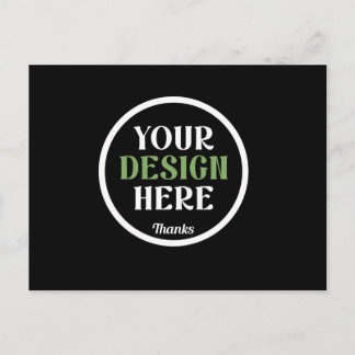 anpassad, unik, snygg och minimalistisk hershey®'s vykort