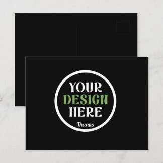 anpassad, unik, snygg och minimalistisk hershey®'s vykort