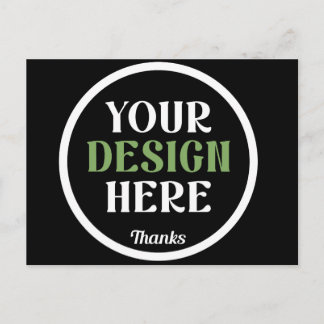 anpassad, unik, snygg och minimalistisk hershey®'s vykort