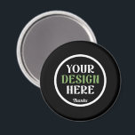 anpassad, unik, snygg och minimalistisk magnet<br><div class="desc">Denna design är tillgänglig för alla. Anpassa gärna logotypen,  bilderna,  texten och färgerna efter dina önskemål. Tack så mycket.</div>