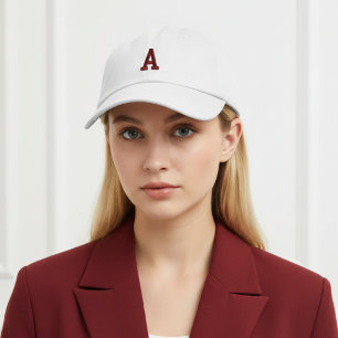 Anpassad Unisex Initial Keps Födelsedagspresent åt