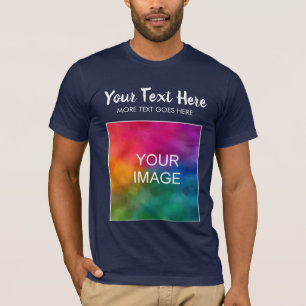 Anpassad uppladdad bild logotyp text herr Bella Ca T Shirt