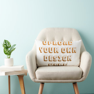 Anpassad uppladdad designprodukt lumbarkudde