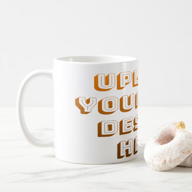 Anpassad uppladdningsdesign produkt kaffemugg (Med munk)