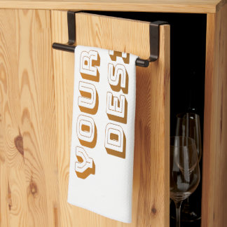 Anpassad uppladdningsdesign produkt kökshandduk