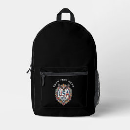 Anpassad USA National Soccer Team Bald Eagle Logo