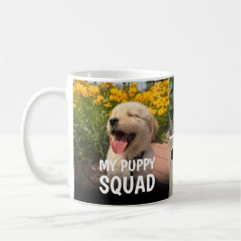Anpassad Valpacke Fotokollage Design Kaffemugg
