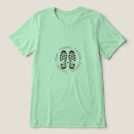 Anpassad vandringseventyr T-shirt | Vandrare Trekk