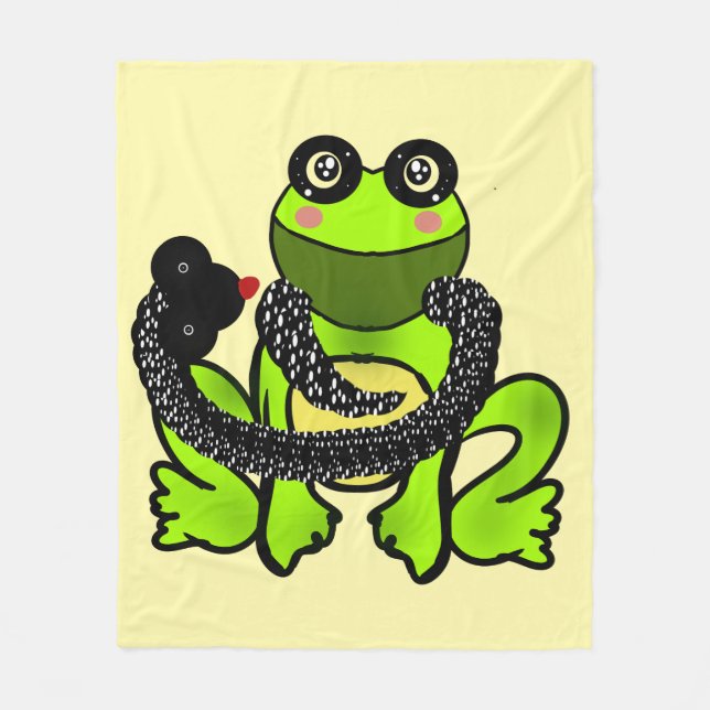 Anpassad Vänskapsgåva Fleecefilt (Framsidan)