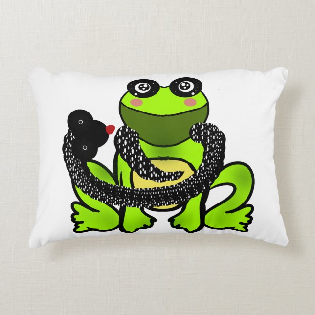 Anpassad Vänskapsgåva Prydnadskudde (Framsidan)