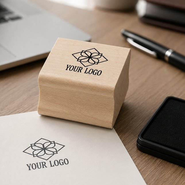 Anpassad varumärkeslogotyp stämpel (Custom logo business rubber stamp)