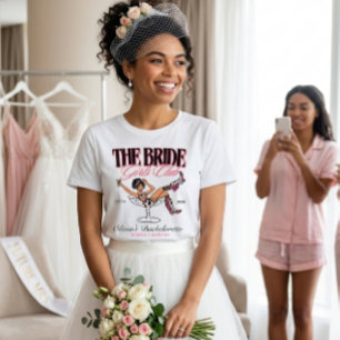 Anpassad västerländsk möhippa Bröllopspresenter T Shirt