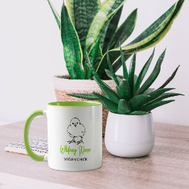 Anpassad Vegan Kyckling Mugg