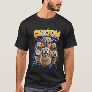 Anpassad Vintage Bootleg Husdjursfamilj T Shirt