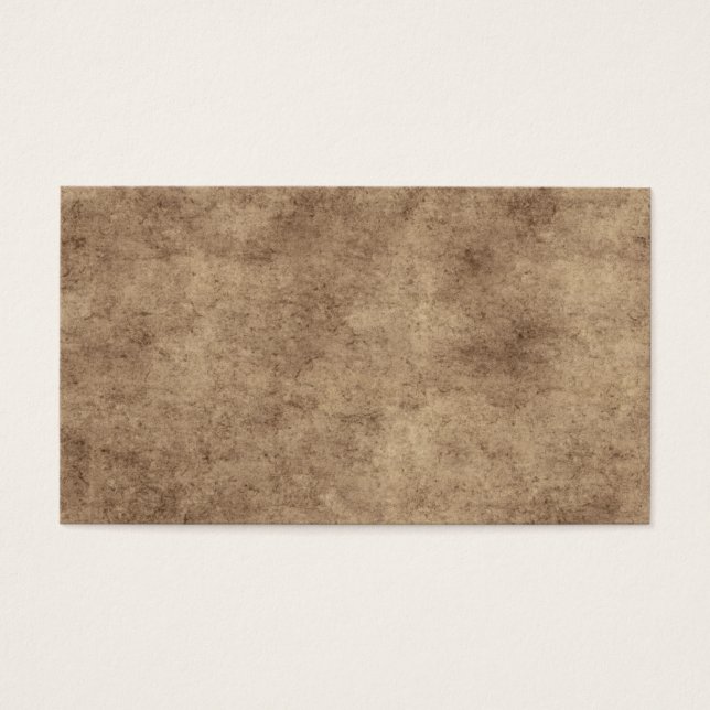 Anpassad vintage eller Papper bakgrund Visitkort (Framsidan)