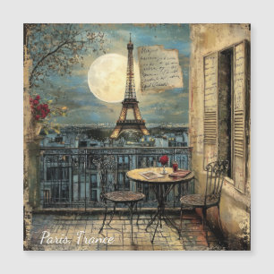 Anpassad Vintage Paris Eiffeltornet Romantisk Kons