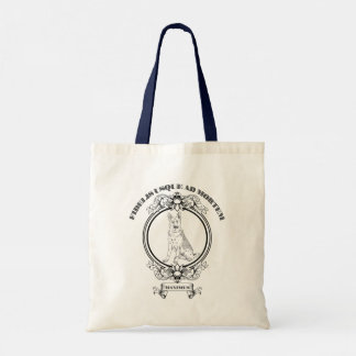 Anpassad Vintage Tysk Shepherds Vapen - Mörk Akade Tygkasse