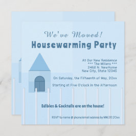 Anpassad vit staket ny hemmabruk Party Meddelande