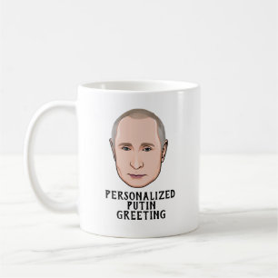 ANPASSAD VLADIMIR PUTIN KAFFEMUGG