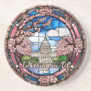 Anpassad Washington DC Daterad Körsbärsblomning Underlägg