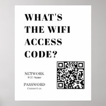 Anpassad WiFi QR | Vad är WiFi-koden Display