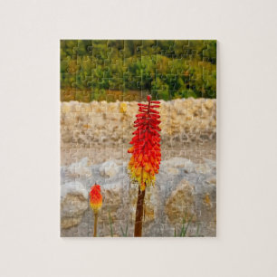 Anpassad Wildflower & Historiska ruiner Pussel