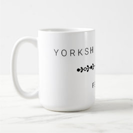 Anpassad Yorkie Namn Mugg - Minimalistisk Yorkshir