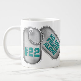 Anpassade "22 HUNDBRICKOR" Jumbo Coffee Mugg