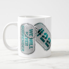 Anpassade "22 HUNDBRICKOR" Jumbo Coffee Mugg Jumbo Mugg