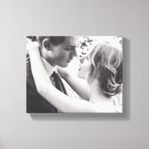 Anpassade 2-sidig Elegant Scrolls 2 Photo Canva