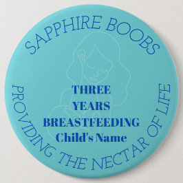 Anpassade 3 års passerkort för amning knapp