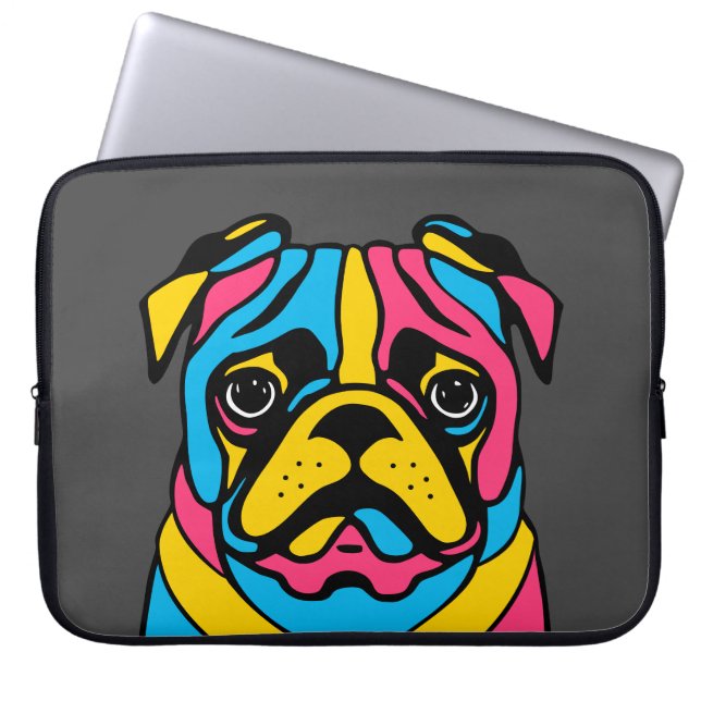 anpassade 3-tonpuckel laptop fodral (Framsidan)