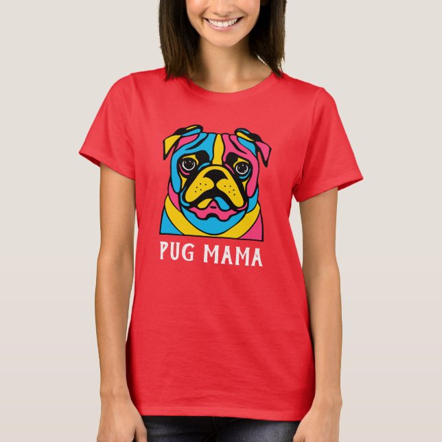 anpassade 3-tonpuckel t shirt (Framsida)