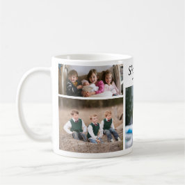 Anpassade 4 Fotokaffe Mugg