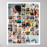Anpassade 50 Bild Kakel Collage Minne