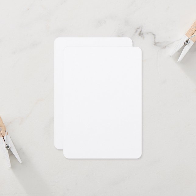 Anpassade 8,9 cm x 12,7 cm Kraft-inbjudningskort r Inbjudningar (Fram/Back In Situ)