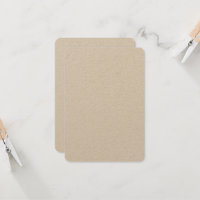Anpassade 8,9 cm x 12,7 cm Kraft-inbjudningskort r