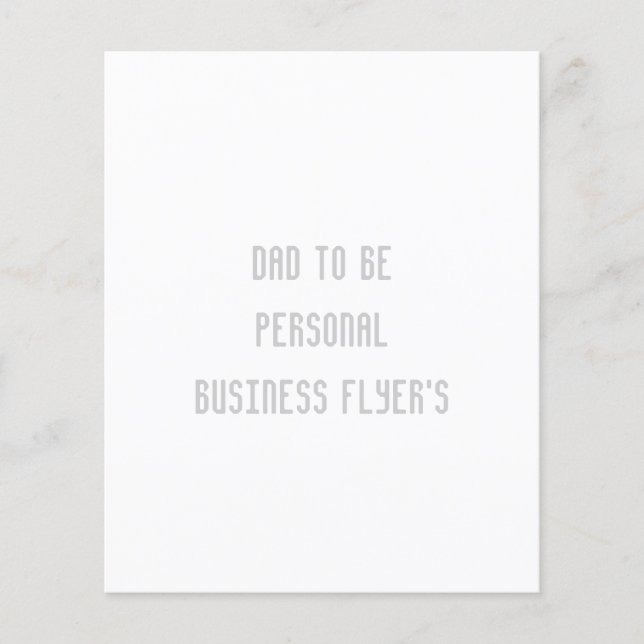 anpassade affischflygblad flygblad (Framsidan)