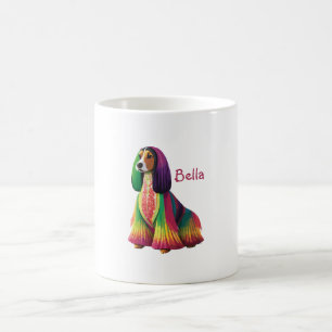 Anpassade Afghan Hound Mugg
