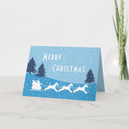 Anpassade Airedale Terrier-Helgdag Kort