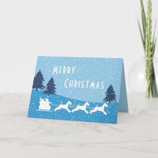 Anpassade Airedale Terrier-Helgdag Kort