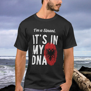 Anpassade Albanian manar-shirt T Shirt