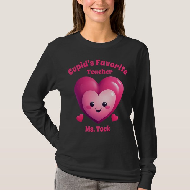 ANPASSADE Alla hjärtans dag Shirt T Shirt (Framsida)