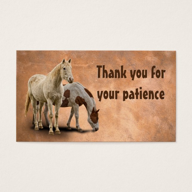 ANPASSADE ALZHEIMER'S CAREGIVER CARD VISITKORT (Framsidan)