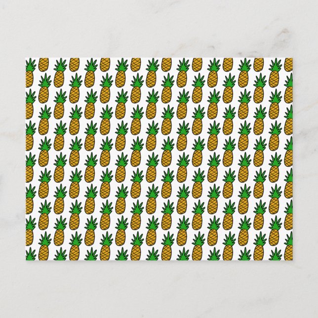 Anpassade Ananas vykort (Framsida)