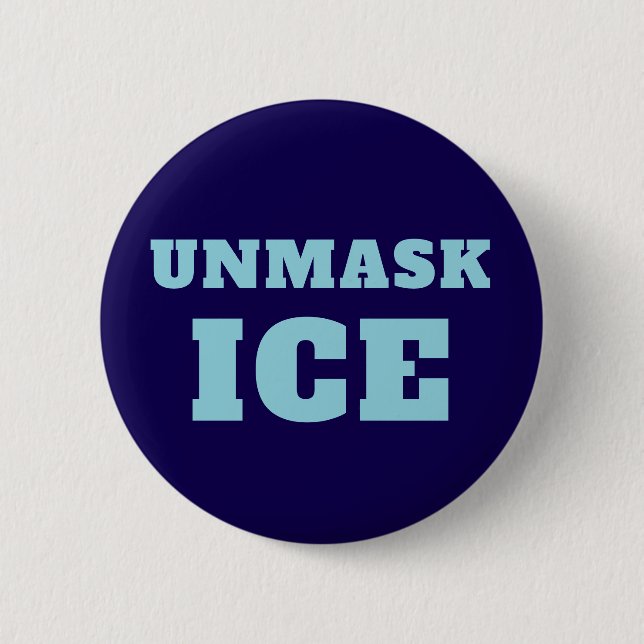 Anpassade anti-ICE-protestskyltar Knapp (Framsida)