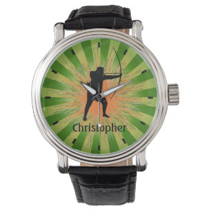 Anpassade Archery Design Watch Armbandsur