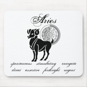 Anpassade Aries traits Grekiska-stil Zodiac Musmatta